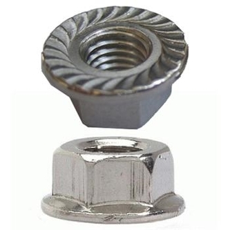 Matice ozubený límec M10 Zn