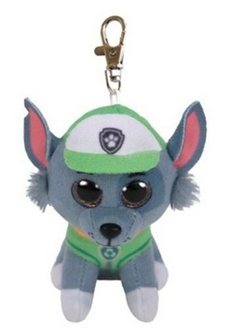 TY PAW PATROL plyšový přívěsek 8,5 cm - Rocky