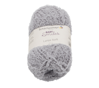 Příze LENJA SOFT - světle šedá - 25g / 85 m