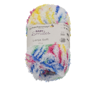 Příze LENJA SOFT - barevný melír - 25g / 85 m