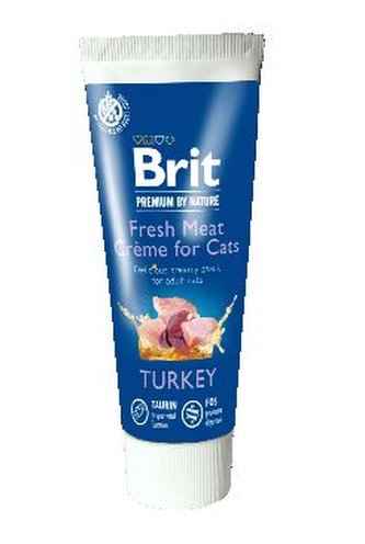 pasta Brit Premium by Nature Turkey Fresh Meat Creme 75g