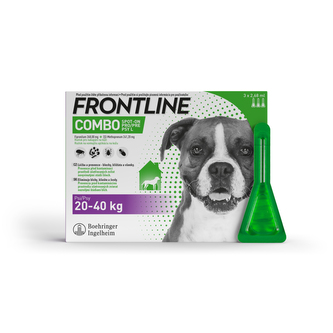 Frontline antip.COMBO spot-on pro psy L  (20-40 kg) - 3 ks