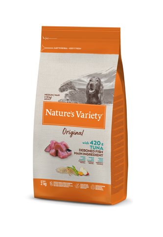 Nature´s variety orig. med. ad. s tunakem  2kg