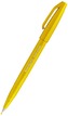 Popisovač Pentel Touch Brush - žlutý