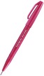 Popisovač Pentel Brush Sign Pen - burgundy