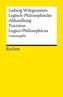 Logisch-Philosophische Abhandlung. Tractatus Logico-Philosophicus