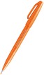 Popisovač Pentel Touch Brush - oranžový