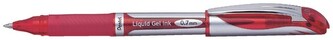 Pero kuličkové Pentel EnerGel BL57 s víčkem - červené 0,7mm