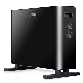 Konvektor Black+Decker, BXCSH2000E, 2 nastavení teploty, funkce Turbo, bezpečnostní funkce automatického vypnutí, 1250/2000 W