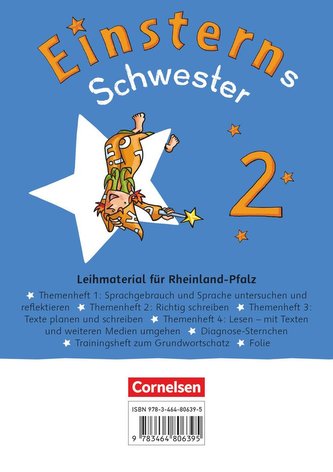 Einsterns Schwester - Sprache und Lesen  2. Schuljahr. Themenhefte 1-4, Training Grundwortschatz und Diagnoseheft im Schuber (RH