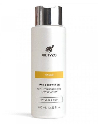 Wetyzo Sprchový gel Mango s kyselinou hyaluronovou a kolagenem 400 ml