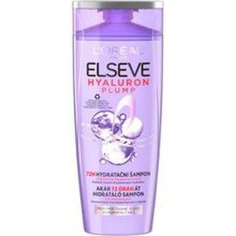 L´Oréal Paris Hydratační šampon s kyselinou hyaluronovou Elseve Hyaluron Plump 72H (Hydrating Shampoo) Objem 250 ml woman