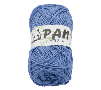 Příze PANDA bambus s elastanem - blankytná modř - 50g / 110 m