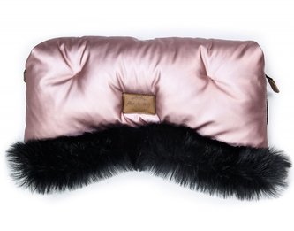 Rukávník Floo for baby Alaska_shine pink/black