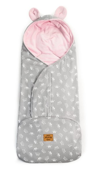 Floo for baby zavinovačka_Crown pink