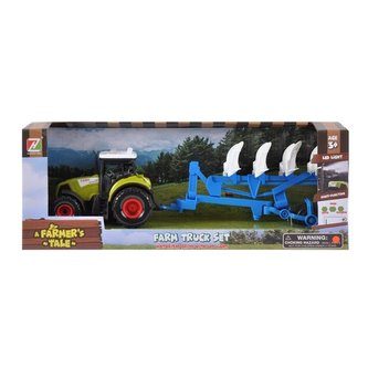 Traktor s příslušenstvím MEGA CREATIVE 458312