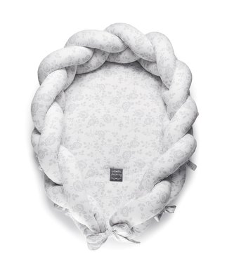 Floo for baby hnízdečko zapletené_Gray/white