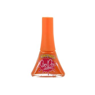 BO-PO Lak na nehty slupovací oranžový s vůní Mango Parfait pro děti 5,5 ml