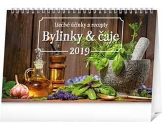 Bylinky a čaje - stolový kalendár 2019