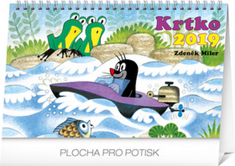 Krtko - stolový kalendár 2019