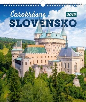 Čarokrásne Slovensko - nástenný kalendár 2019