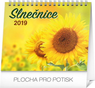Slnečnice - stolový kalendár 2019