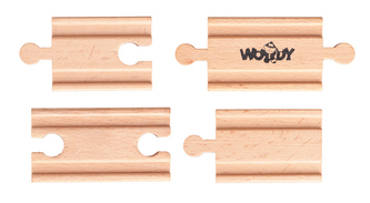 Příslušenství k dráze ´´Propojovací koleje´´, 4ks