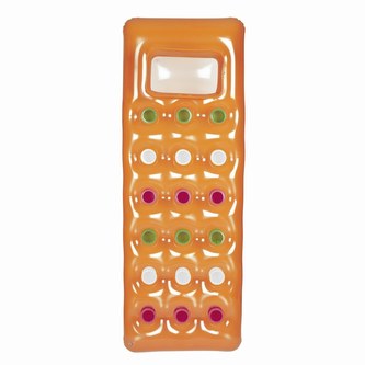 Nafukovací matrace s průzorem a prohlubněmi - mix barev 188x71 cm Nafukovací matrace s průzorem a prohlubněmi - mix barev 188x71 cm