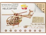 Wooden City Puzzle 3D Helikoptéra, dřevěné