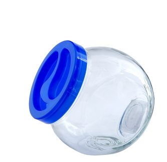 Dóza 1200 ml-modrý  uzávěr