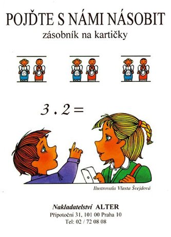 Pojďte s námi násobit - Zásobník na kartičky