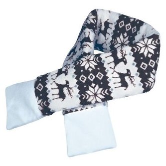 Vánoční šála L 90cm šedá