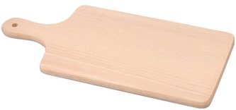 Prkénko kuchyňské s ručkou 41,5x20 cm dřevo