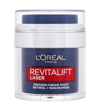 L´Oréal Paris Noční krém s retinolem pro redukci vrásek Revitalift Laser Pressed Cream Night 50 ml woman