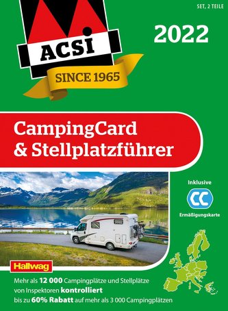 ACSI CampingCard & Stellplatzführer 2022