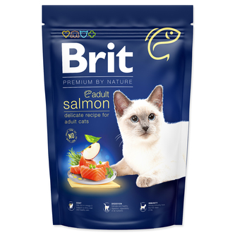 Brit Premium by Nature Cat Adult Salmon 1,5 kg