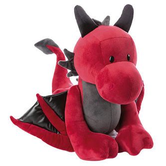 Plyšový drak Nici, 35cm, červený