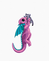 Malování podle čísel - DRÁČEK VE TVARU PÍSMENKA J (SUE ELLEN BROWN) - 80x100 cm, vypnuté plátno na rám