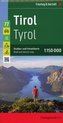 Tirol, Straßen- und Freizeitkarte 1:150.000, freytag & berndt