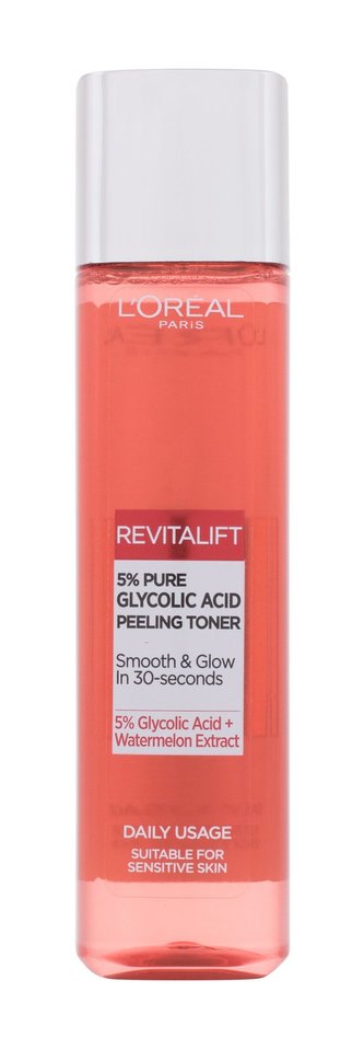 L´Oréal Paris Exfoliační pleťové tonikum Revitalift (Peeling Toner) 180 ml woman