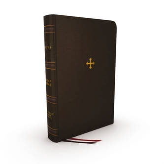 NRSV, Catholic Bible, Thinline Edition, Genuine Leather, Brown, Comfort Print