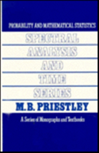 Spectral Analysis and Time Series, Two-Volume Set