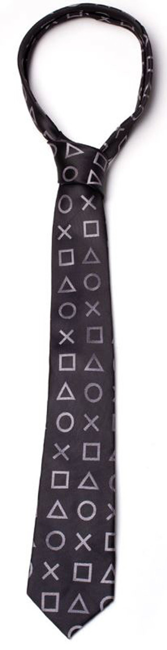 Kravata Playstation: Symbols černá
