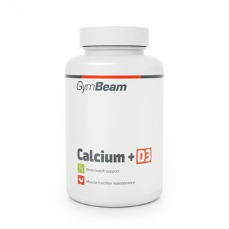 Vápník + vitamín D3 - GymBeam - 120 kaps.