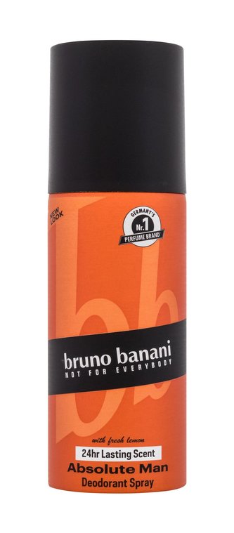 Bruno Banani Absolute Man Deodorant With Fresh Lemon 150 ml pro muže