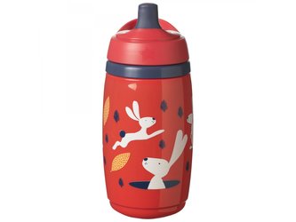 Netekoucí termohrnek Superstar sportovní 266ml 12m+ Red