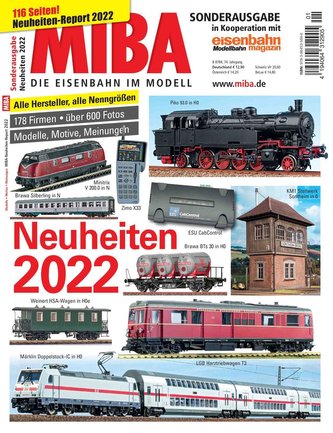 Miba Sonderheft. Neuheiten-Report 2022