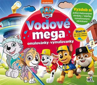 Tlapková patrola - Vodové mega omalovánky