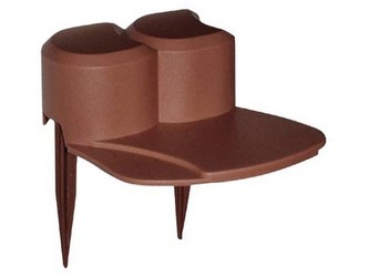 Palisáda HAPPY GRASS 7cm x 3,1m hnědá, 24 ks