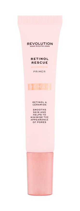 Makeup Revolution London Rehab Podklad pod makeup Retinol Rescue Primer 18 ml pro ženy